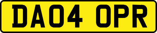 DA04OPR