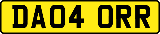 DA04ORR