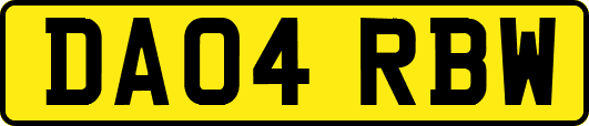 DA04RBW