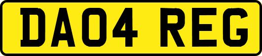 DA04REG