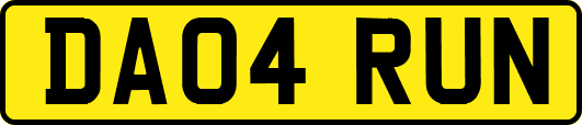 DA04RUN