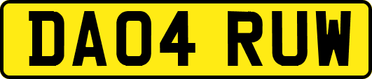 DA04RUW