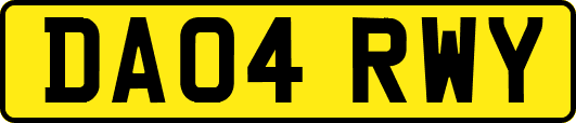 DA04RWY
