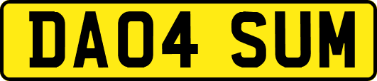 DA04SUM