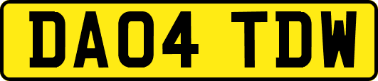 DA04TDW