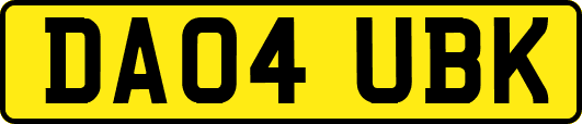 DA04UBK