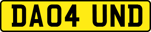 DA04UND