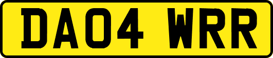 DA04WRR