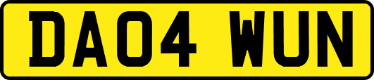 DA04WUN