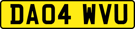DA04WVU