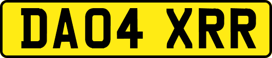 DA04XRR