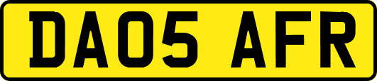 DA05AFR