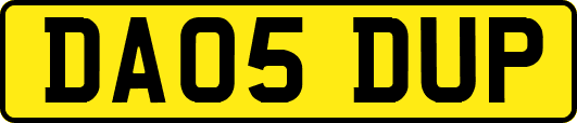 DA05DUP