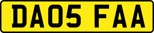 DA05FAA