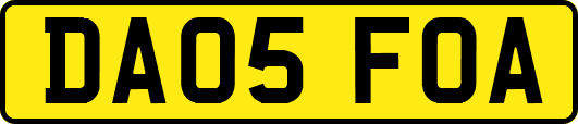DA05FOA