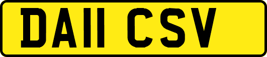 DA11CSV