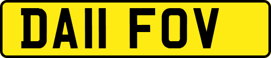 DA11FOV