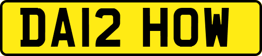 DA12HOW