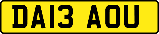 DA13AOU