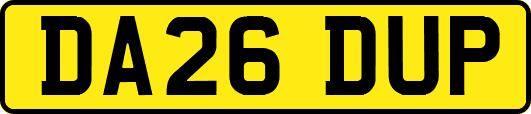 DA26DUP