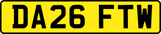DA26FTW