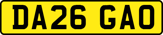 DA26GAO