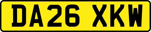 DA26XKW