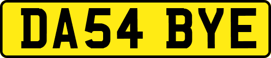 DA54BYE