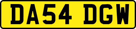 DA54DGW
