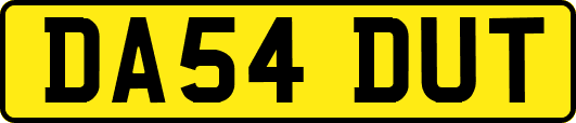 DA54DUT