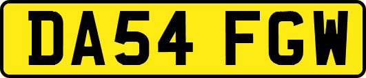 DA54FGW