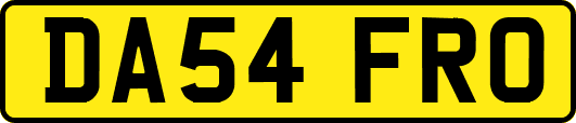 DA54FRO