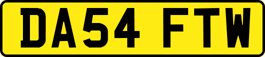 DA54FTW