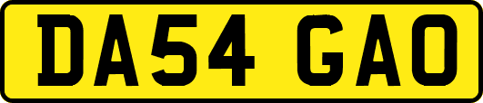 DA54GAO