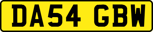 DA54GBW