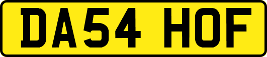 DA54HOF