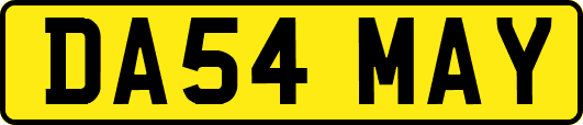 DA54MAY