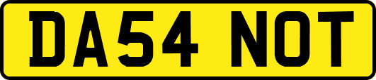 DA54NOT