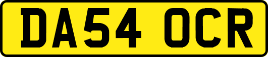 DA54OCR