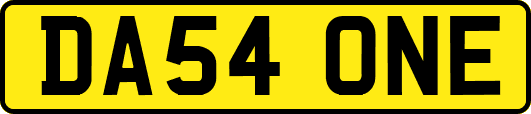 DA54ONE