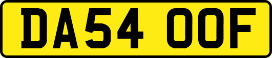 DA54OOF