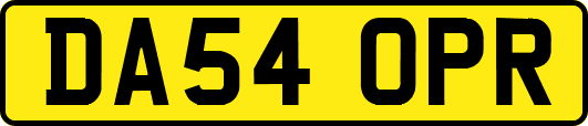 DA54OPR