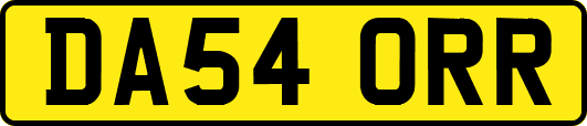 DA54ORR