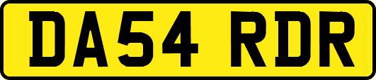DA54RDR