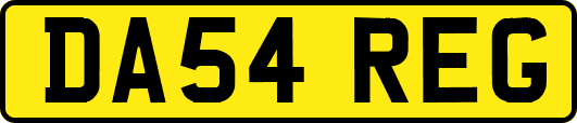 DA54REG