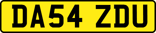 DA54ZDU