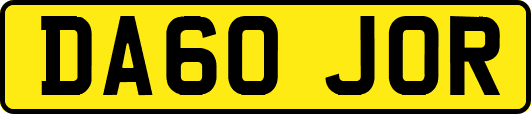 DA60JOR