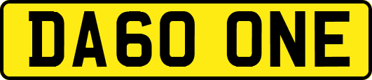 DA60ONE