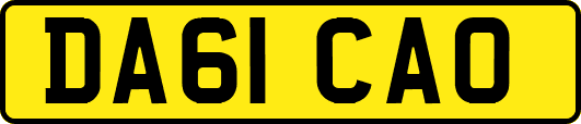 DA61CAO
