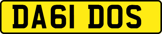 DA61DOS